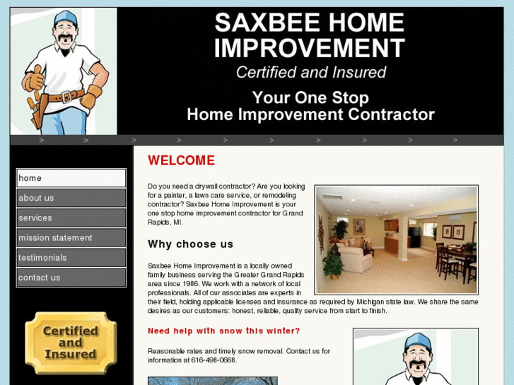 www.saxbeehomeimprovement.com