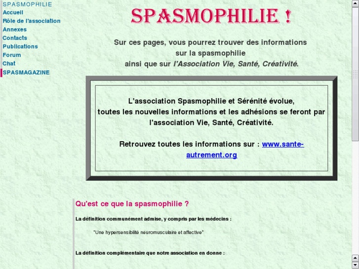 www.spasmophilie.com