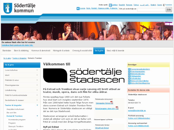 www.xn--sdertljestadsscen-uqb15a.com