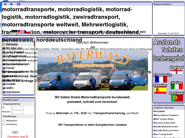 www.bayerwald-motorradtransport.de