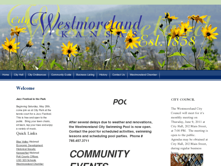 www.cityofwestmorelandks.org