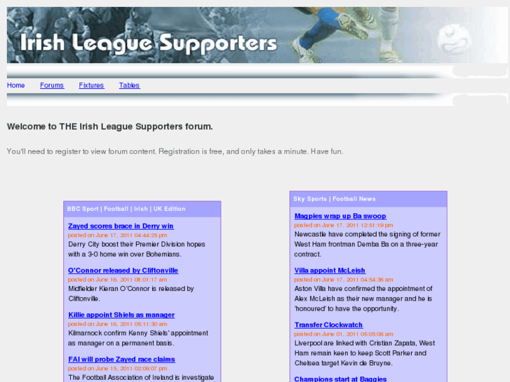 www.irishleaguesupporters.com