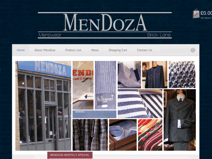 www.mendozamenswear.com