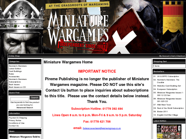 www.miniwargames.com