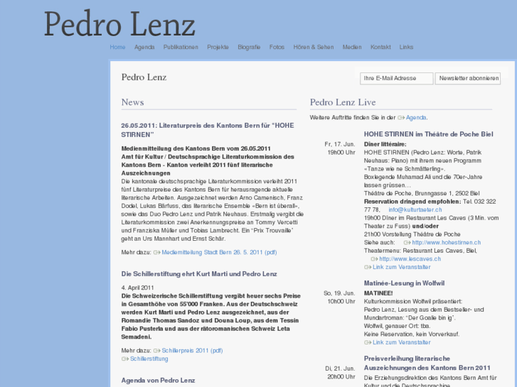 www.pedrolenz.ch