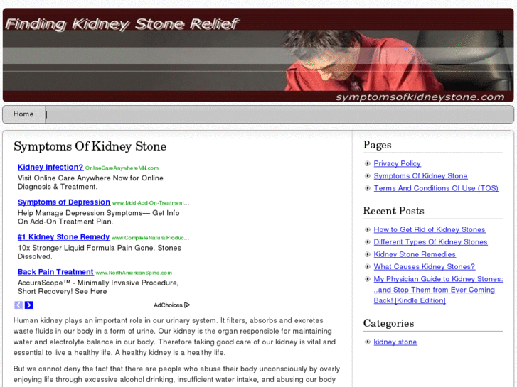 www.symptomsofkidneystone.com