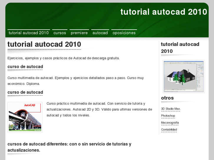 www.tutorialautocad2010.com