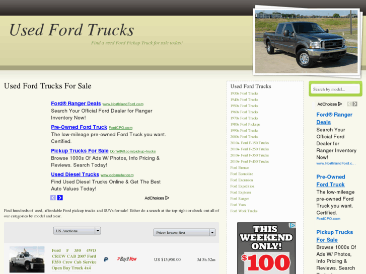 www.used-ford-trucks.net