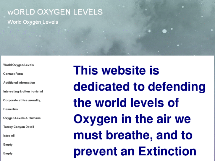 www.worldoxygenlevels.com