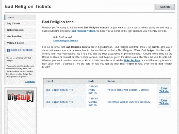 www.badreligiontickets.com