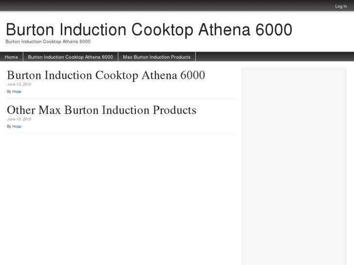 www.burtoninductioncooktopathena6000.com