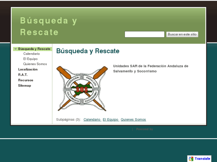 www.busquedayrescate.es
