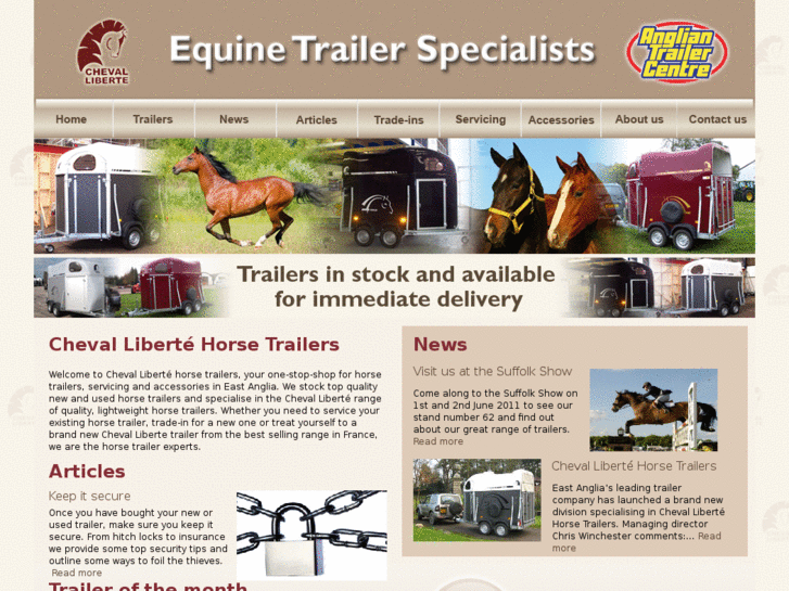 www.chevalhorsetrailers.co.uk