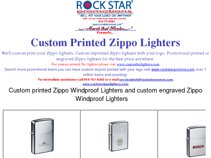 www.customprintedlighters.com