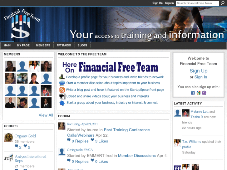 www.financialfreeteam.com