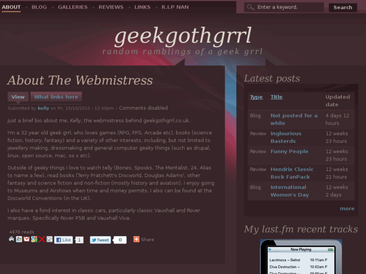 www.geekgothgrrl.co.uk