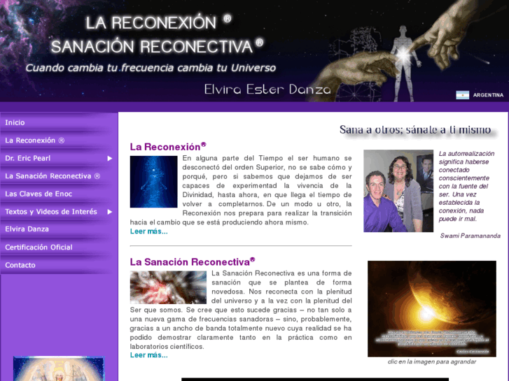 www.lareconexion-elviradanza.com