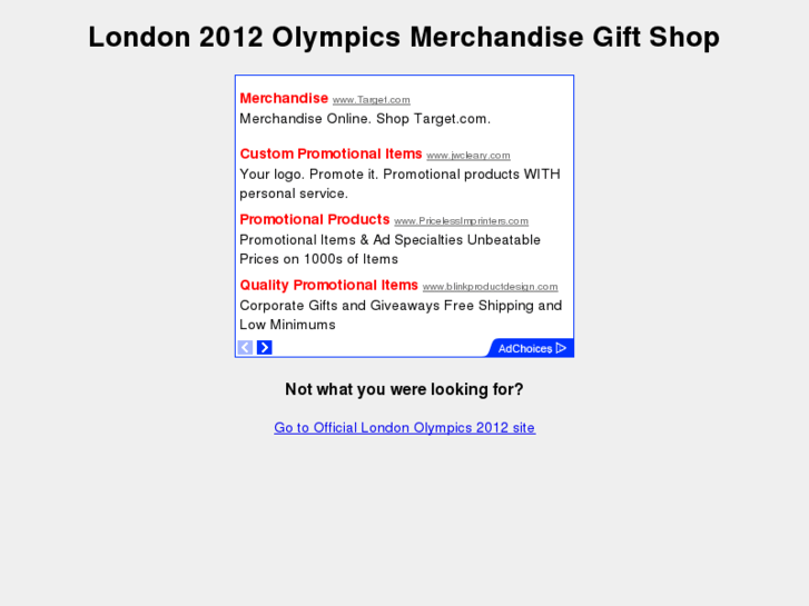 www.london2012gifts.com