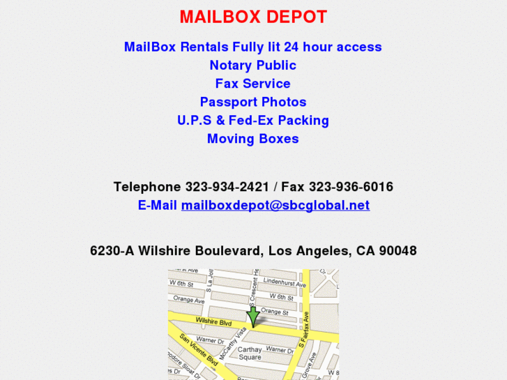 www.mailboxdepotla.com