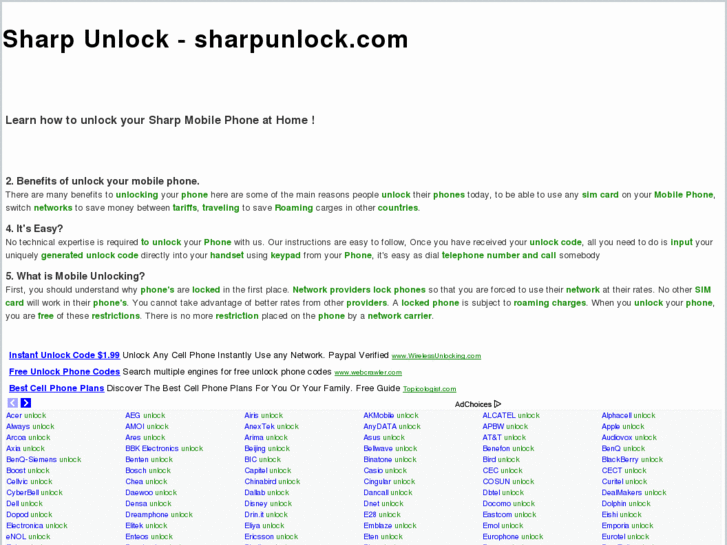 www.sharpunlock.com