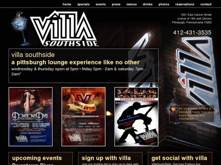 www.villasouthside.com