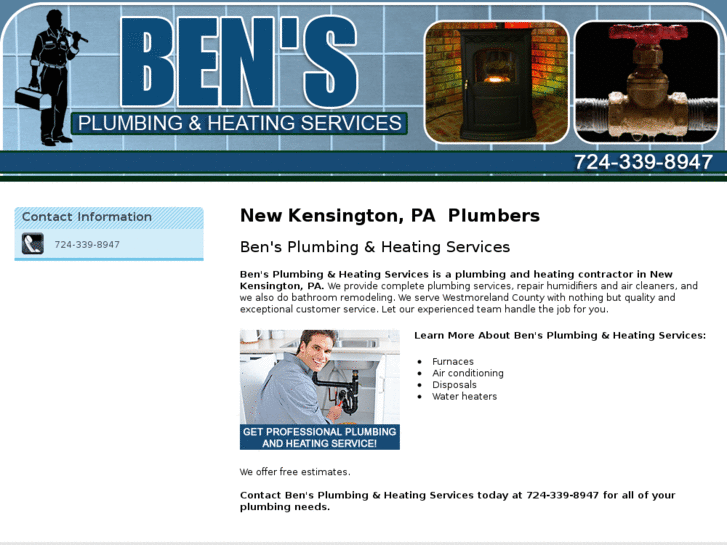 www.bensplumbingandheating.com