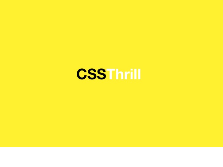 www.cssthrill.com