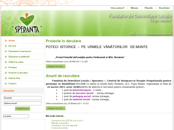 www.fundatiasperanta.ro