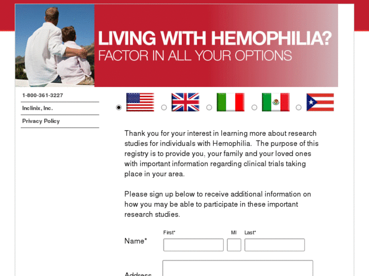 www.haemophiliaregistry.com