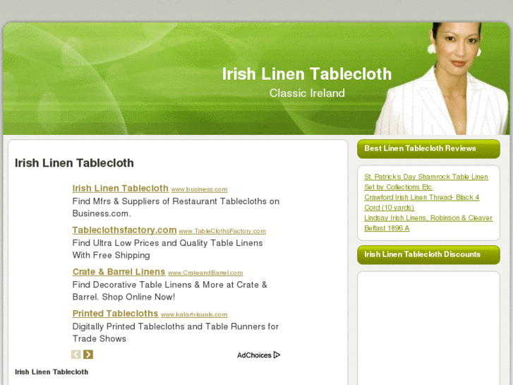 www.irishlinentablecloth.net