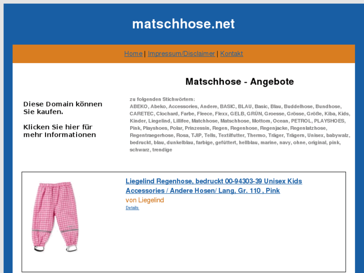 www.matschhose.net