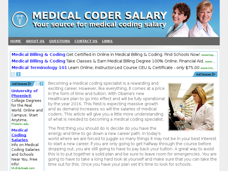 www.medicalcodersalary.net