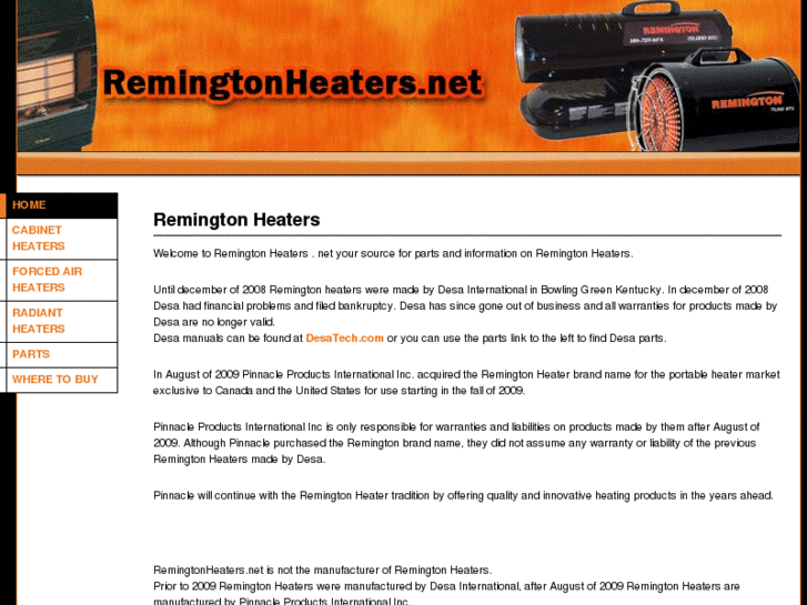 www.remingtonheaters.net