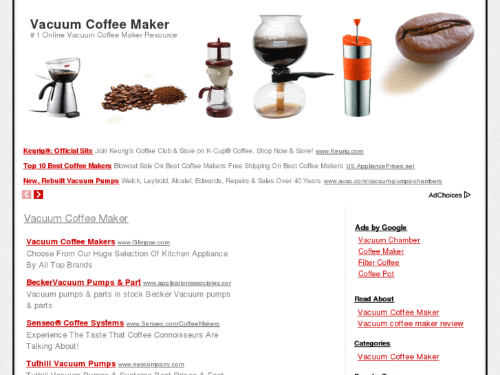 www.vacuumcoffeemaker.org