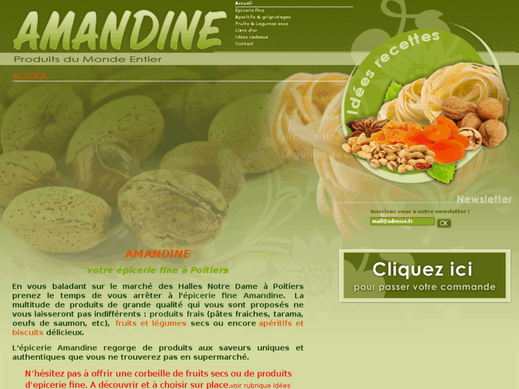 www.amandine-epicerie-fine.com