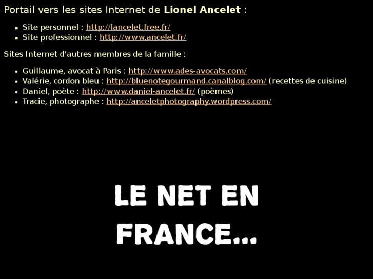 www.ancelet.net