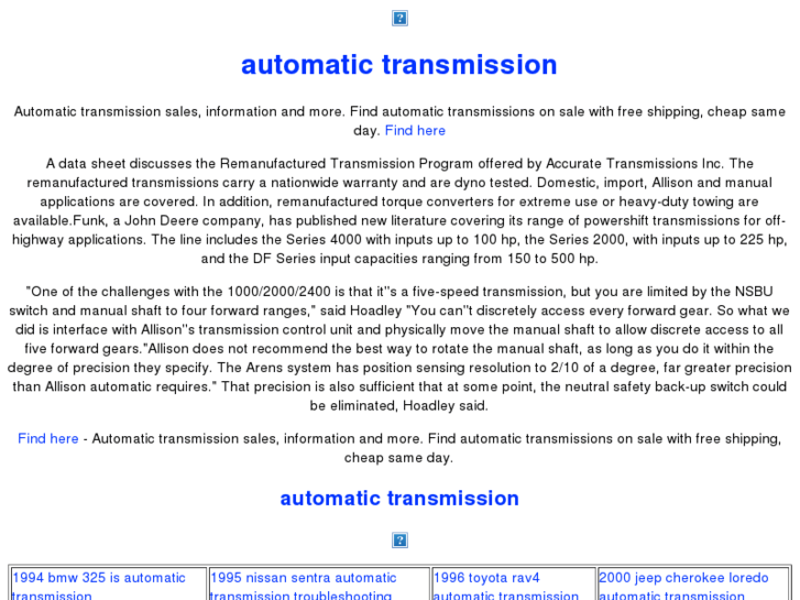www.automatic-transmission.net