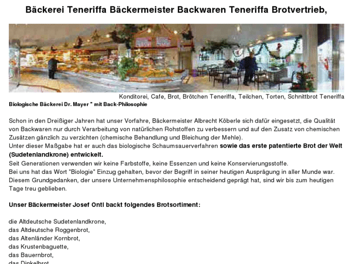 www.baeckermeister-teneriffa.de