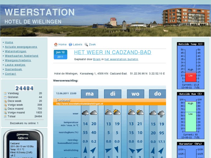 www.cadzandmeteo.nl