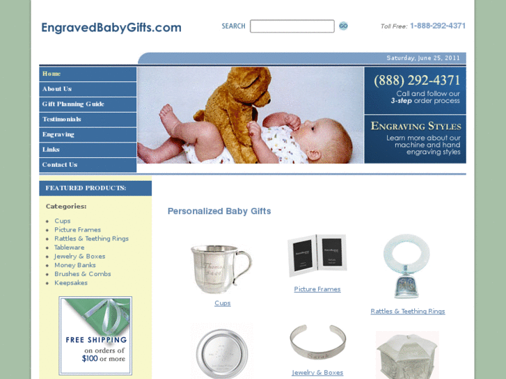 www.engravedbabygifts.com