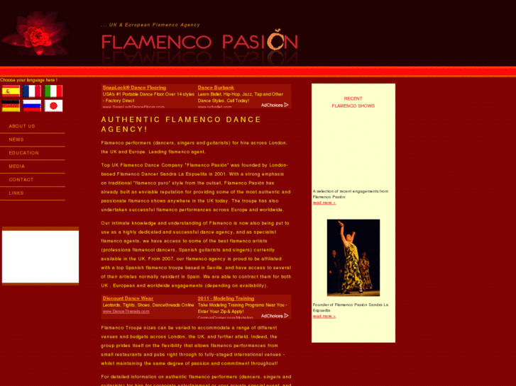 www.flamencodancer.eu