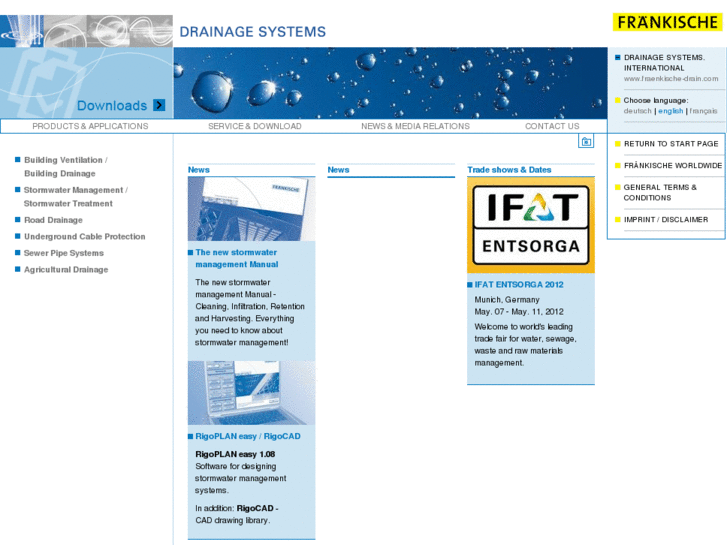 www.frankische-drainage.com