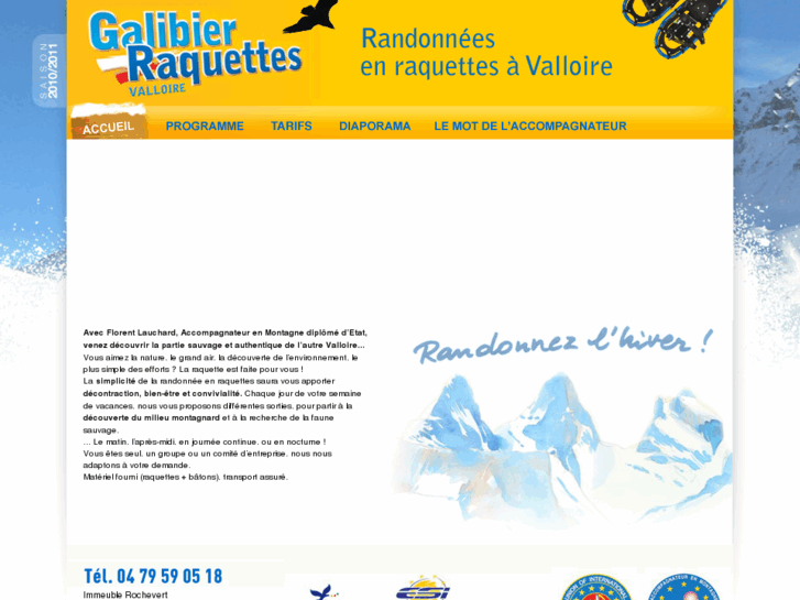 www.galibier-raquettes.com