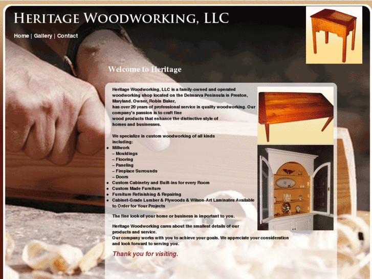 www.heritagewoodworkingllc.com