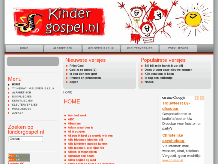 www.kindergospel.nl