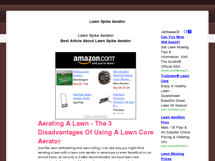 www.lawnspikeaerator.com