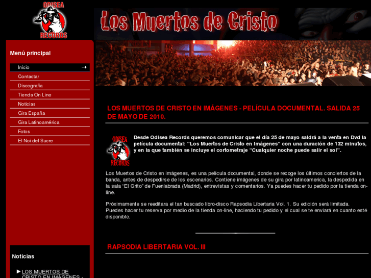 www.losmuertosdecristo.com