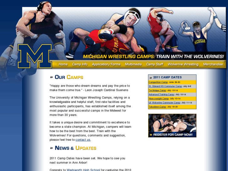 www.michiganwrestlingcamps.org