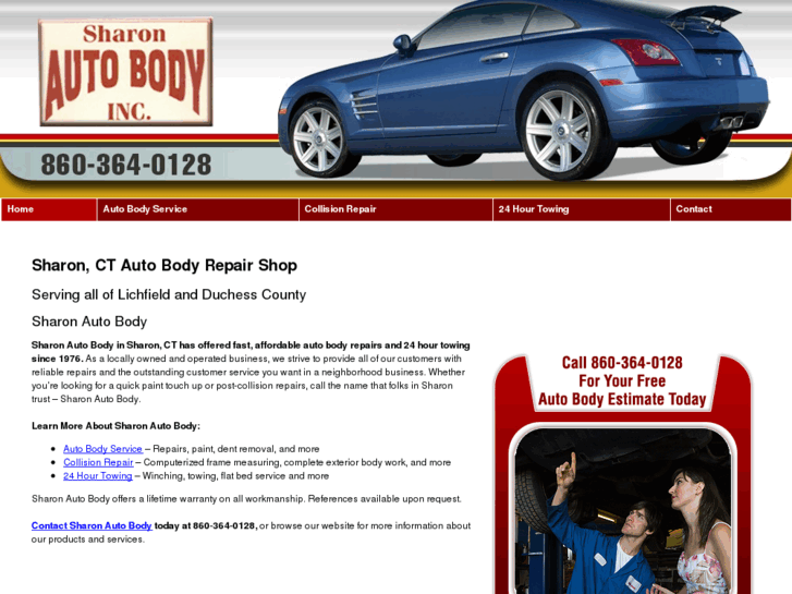 www.sharonautobody.com