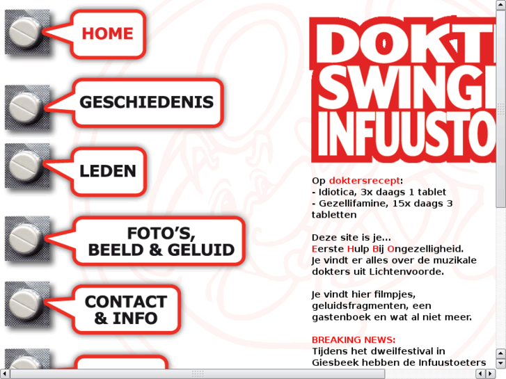 www.doktersswingendeinfuustoeters.nl